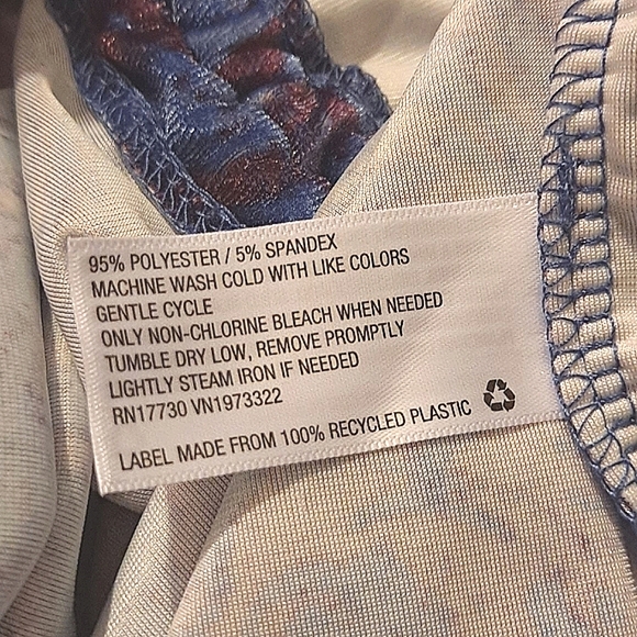 Wild Fables Velvet Psychodelic Print Dress - Picture 4 of 4